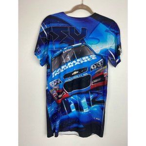 Kasey Kahne Unisex Adult Chase Authentics T-Shirt Blue Sublimation Print S NEW